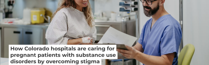 Substance use disorders are common pregnant people. Research shows a fear of stigma prevents these patients from seeking health care. Halfpoint Images/Getty Images